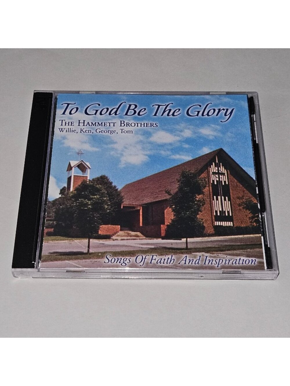 To God Be Glory Hammett Brothers 2 CD Set Songs Faith Inspiration Willie Ken Tom